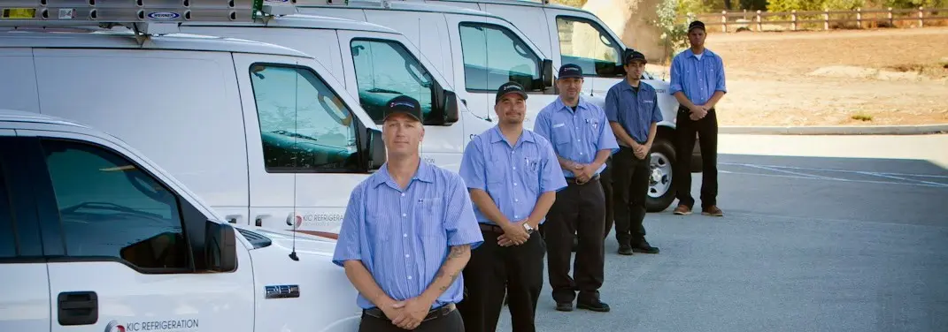 KIC Refrigeration crew ready for Mini Split Repair jobs across Simi Valley